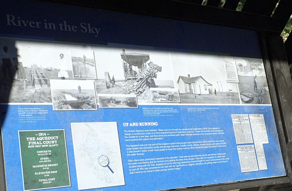Information Panel - Rivers, Brooks Aqueduct, 2024-10-14, P. Potter.