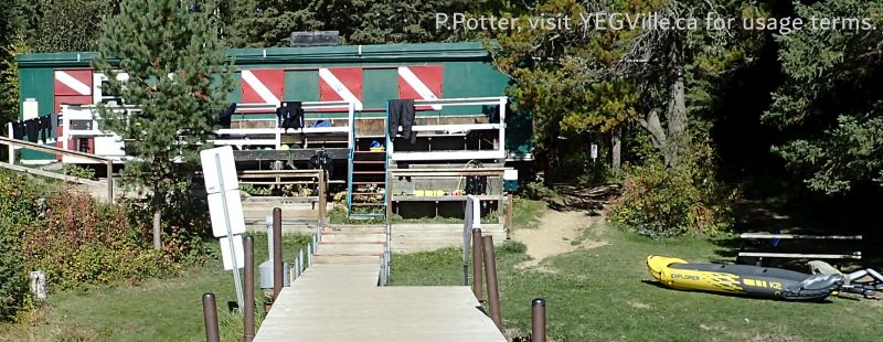 A selection of water activities, Twin Lakes Campground & Winfield PNT, 2024-09-24.