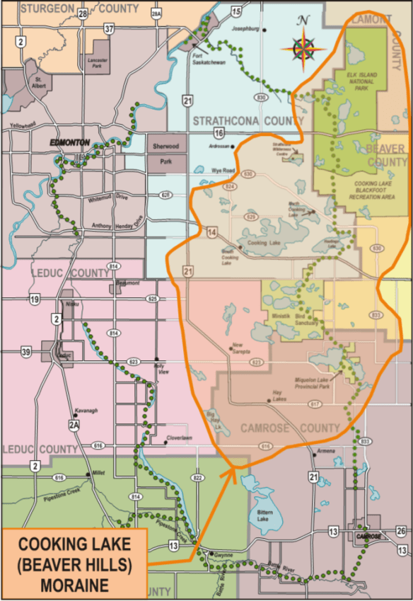 Cooking Lake (Beaver hills Moraine)