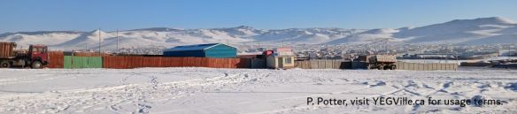 Typical small settlement in Mongolia, 2025-12-02, Sukbaatar Drive Out, P. Potter.