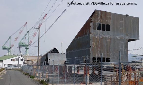 One of many ship building yards in the area, 2026-03-29, P. Potter.