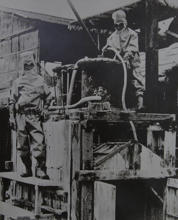 Production of material, 2026-04-14, Ōkunoshima Poison Gas Museum.