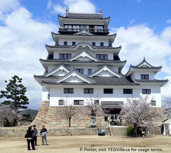 Five story keep of the castle, looking North, 2026-31-31, P. Potter.