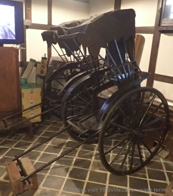 Rickshaws, Fukuyama Auto and Clock Museum, 2026-04-01, P. Potter.