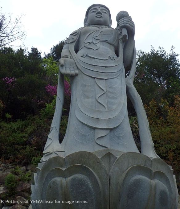 The serene buddha watching over the coast road, 2026-04-13, Coastal Drive from Kure, P. Potter.