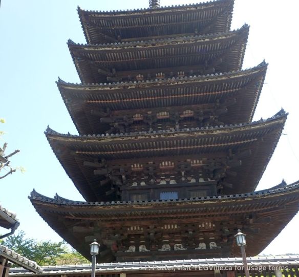 The iconic tower, 2026-04-16, Toji Temple environ, Kyoto Japan, P. Potter.