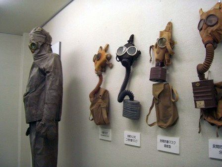 Gas Masks on Display, 2026-04-14, Ōkunoshima Poison Gas Museum, image courtesy: apjjf.org.